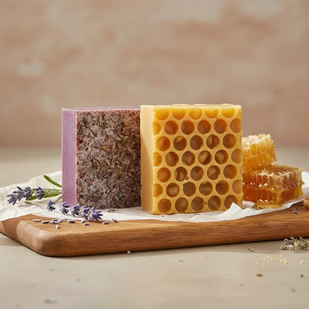 Lavender & Honey Gift Box Body Soap Set