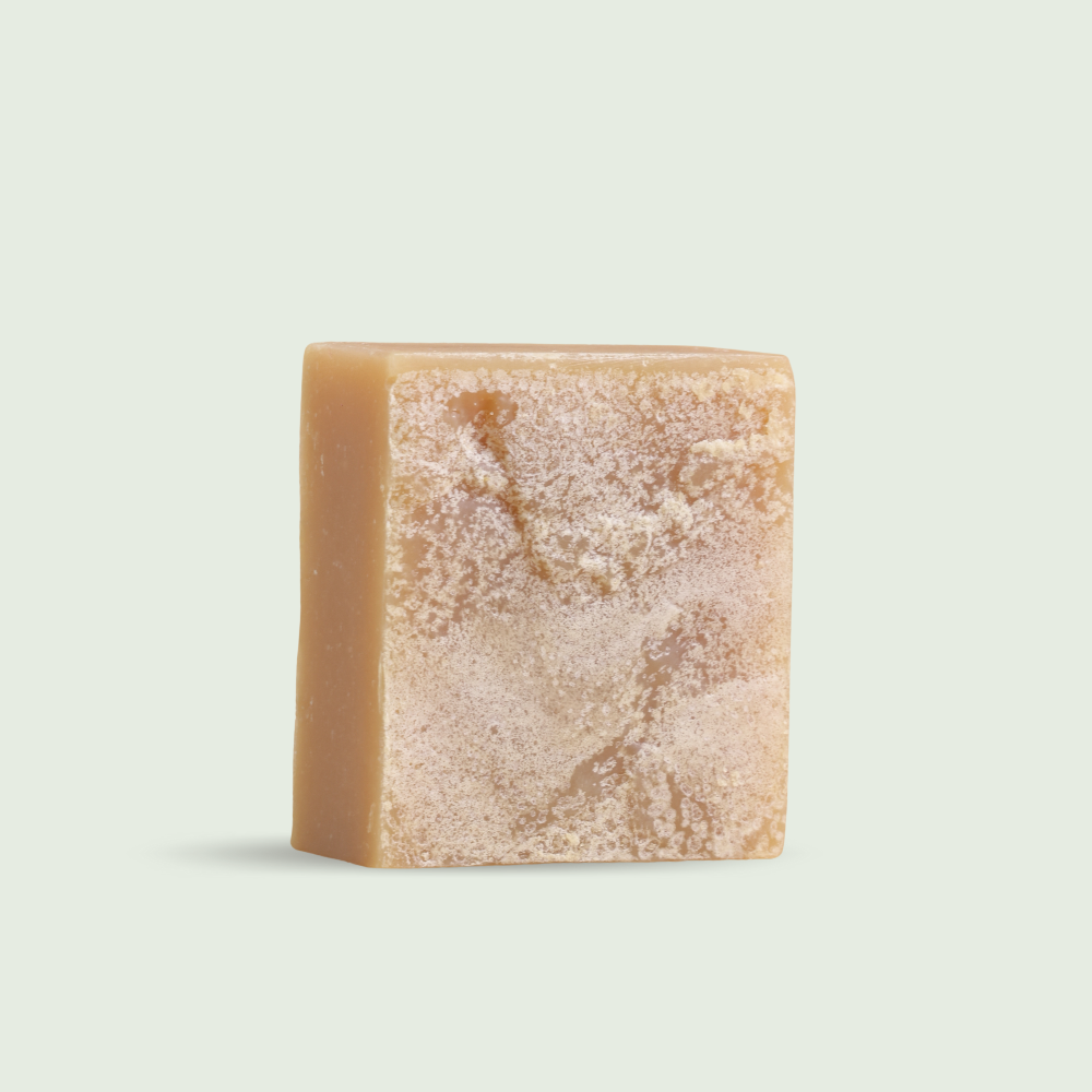 Warm Amber Body Soap Bar With Olive Oil And Amber Resin, 120g