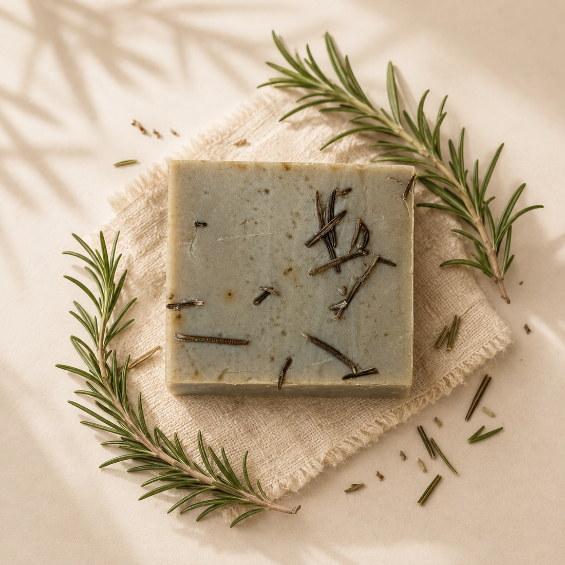 Rosemary Revive Hair &amp; Scalp Shampoo Bar for Volume and Scalp Care