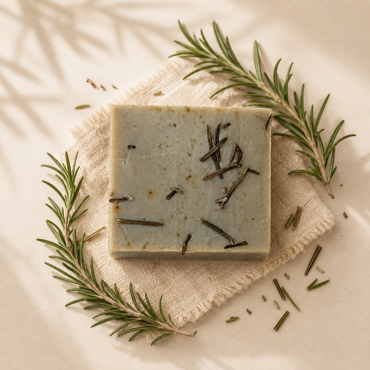 Rosemary Revive Hair &amp; Scalp Shampoo Bar for Volume and Scalp Care