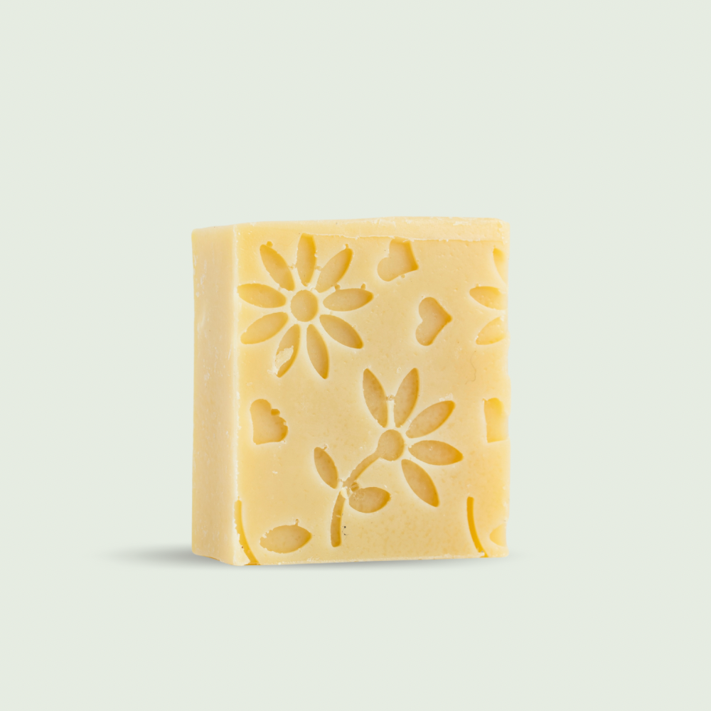 Jasmine Bloom Body Soap Bar, Intense Jasmine Scent, Hydrating Cleanser, 120g