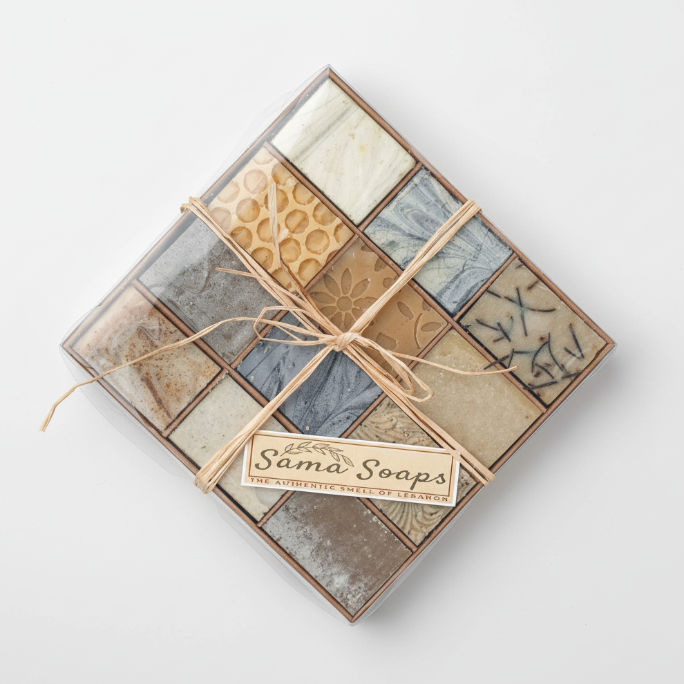 Face and Body Soaps Discovery Box 12-Bar Set