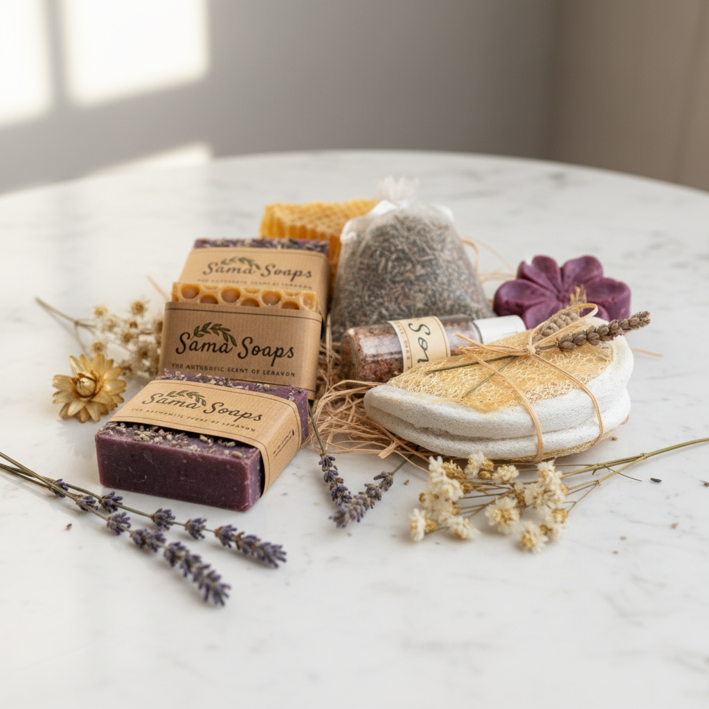 Lavender &amp; Honey Gift Box Body Soap Set