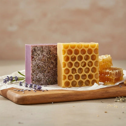 Lavender &amp; Honey Gift Box Body Soap Set